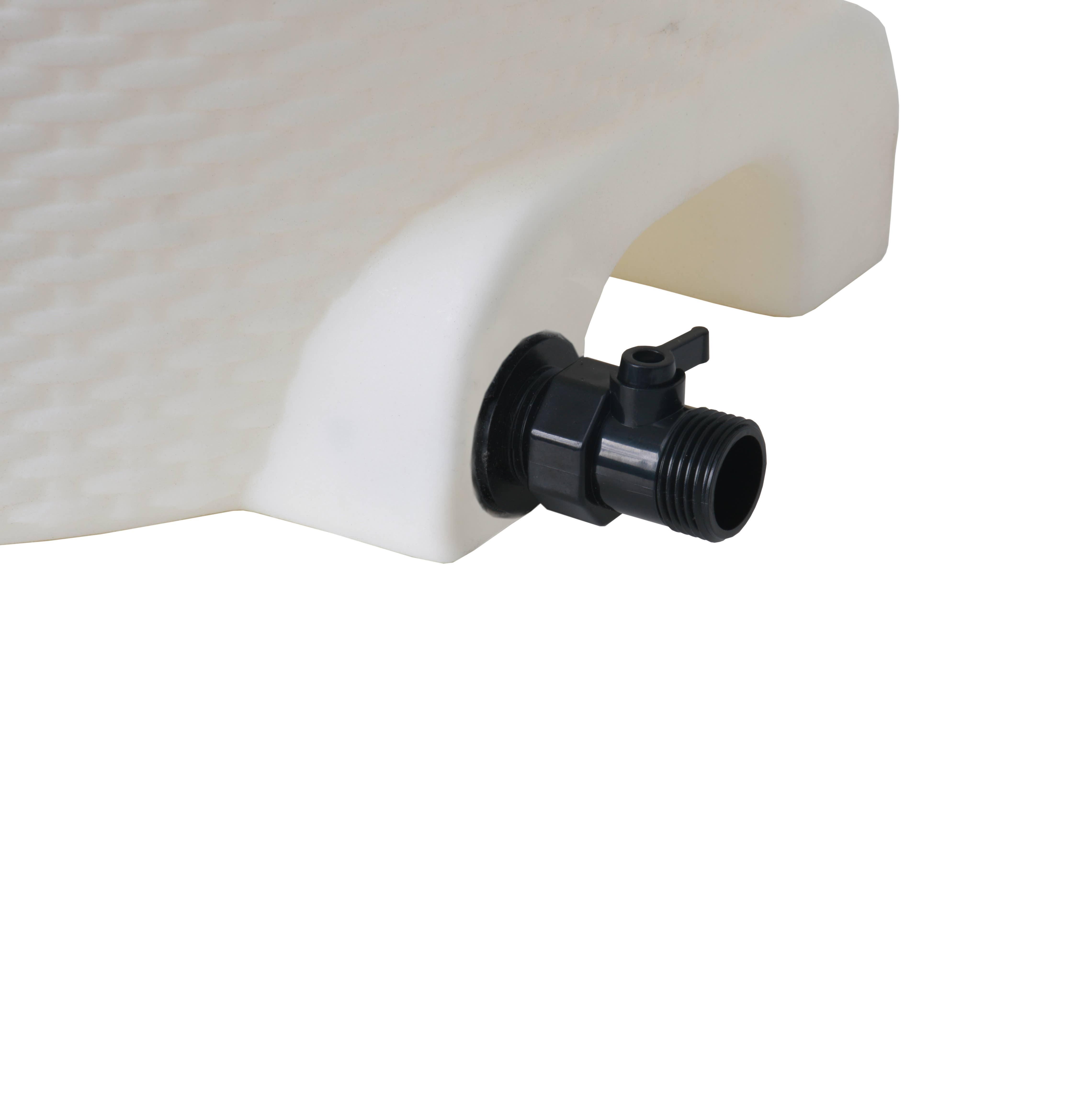 Algreen - Vente Outil de jardinage - Tonneau de pluie en osier 50G16