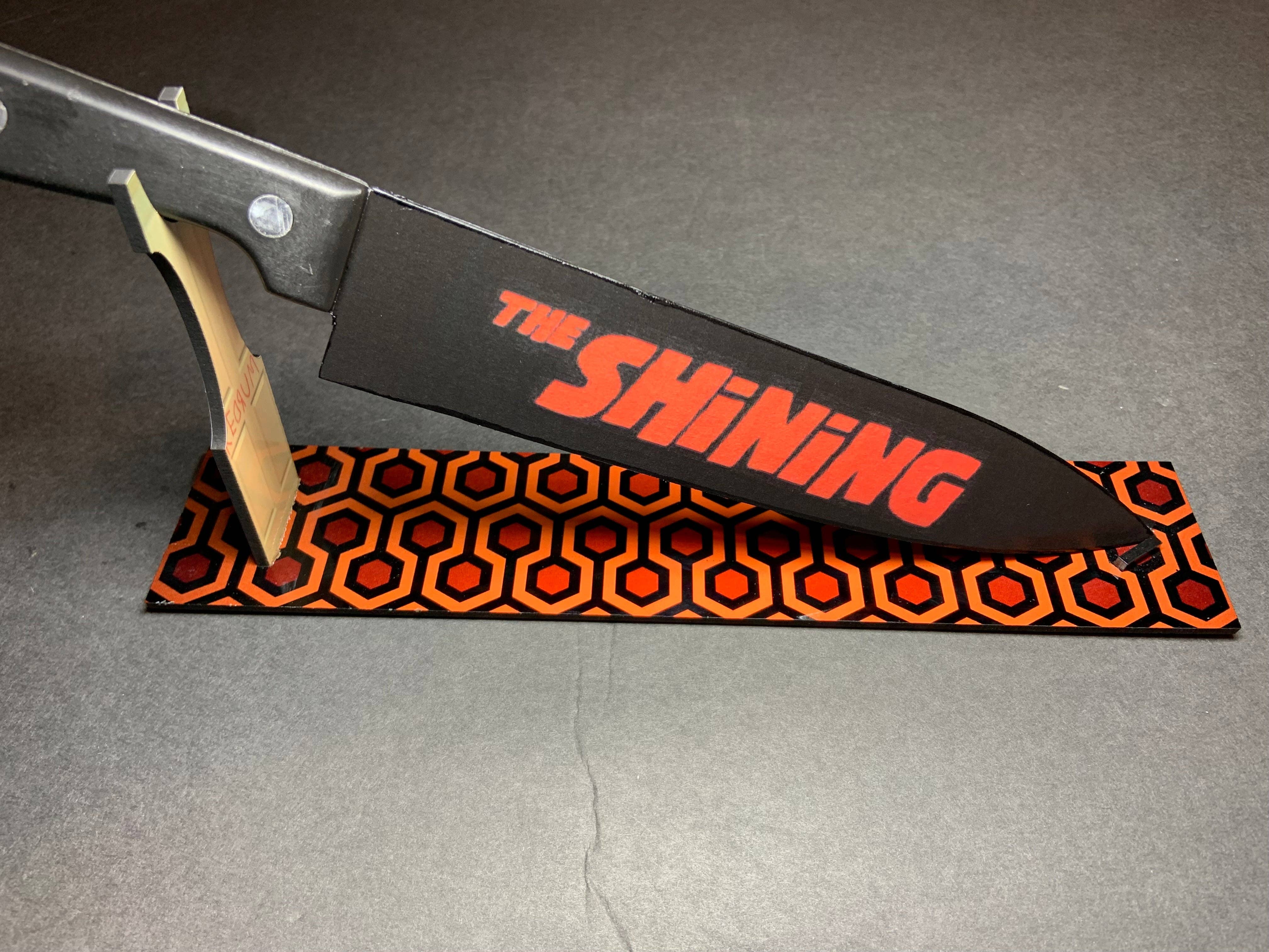 Dead Dave Designs - Wholesale Kitchen/Utility Knife - The Shining Stanley Kubrick Kitchen Knife With/Without Sublimated Stand1