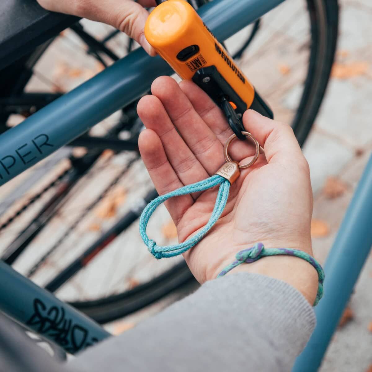 BRACENET – Engroshandel Nøglering - Unisex – Nøglering North Sea II lavet af fiskegarn5