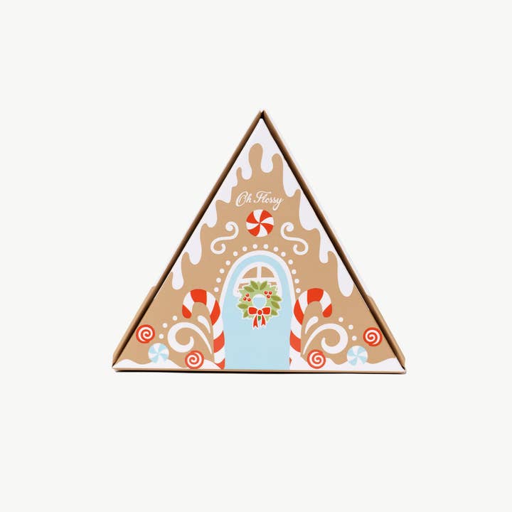 Oh Flossy - Wholesale Nail Polish - Kids - Oh Flossy Christmas Gingerbread House Mini Mani Set9