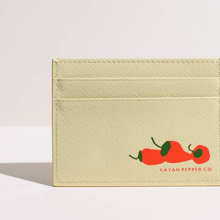 Kayan Pepper - Saffiano Leather Card Holder for wholesale by Kayan Pepper Co.