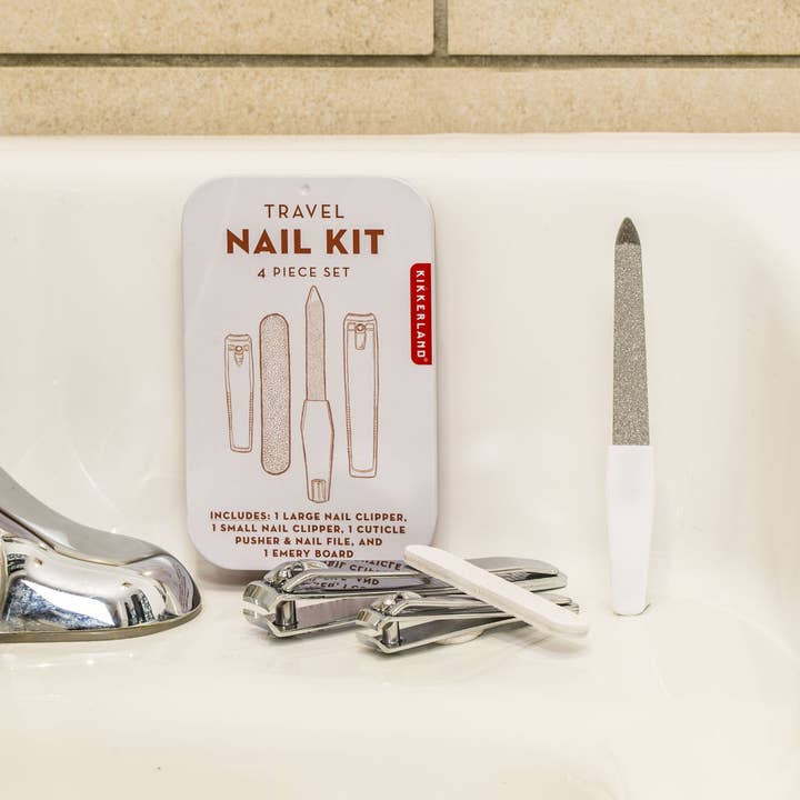 Kikkerland Design Inc - Wholesale Nailcare Set - Travel Nail Kit