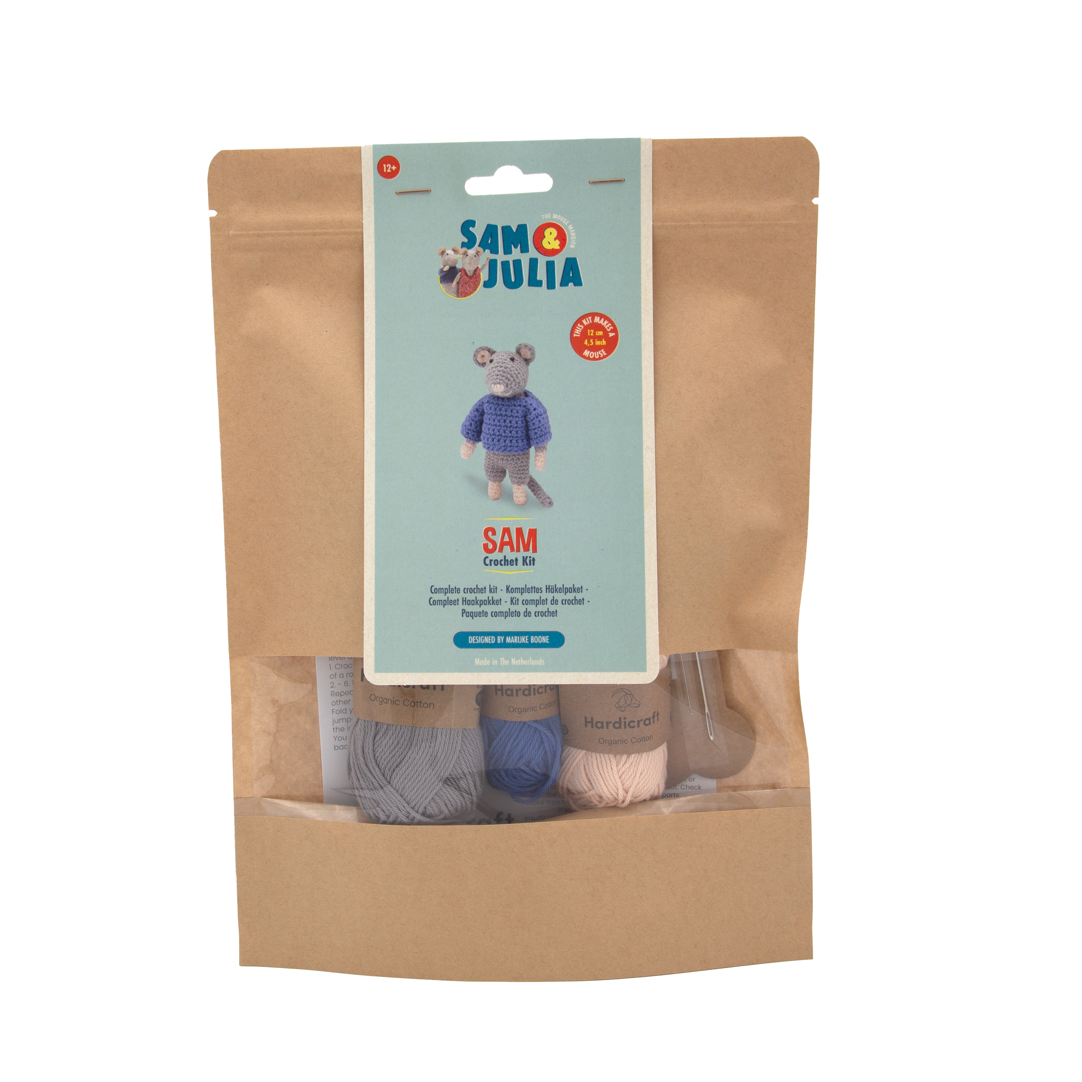 Hardicraft USA - Wholesale DIY Craft Kit - DIY Crochet Kit - Sam Mouse5