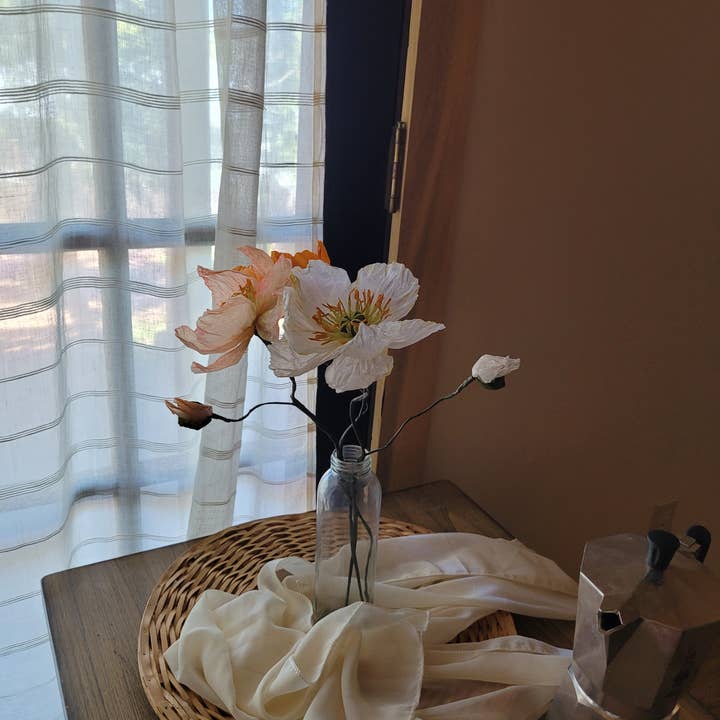 Beautiful Things By Bec - Wholesale Artificial Flowers - Paper Icelandic Poppy6