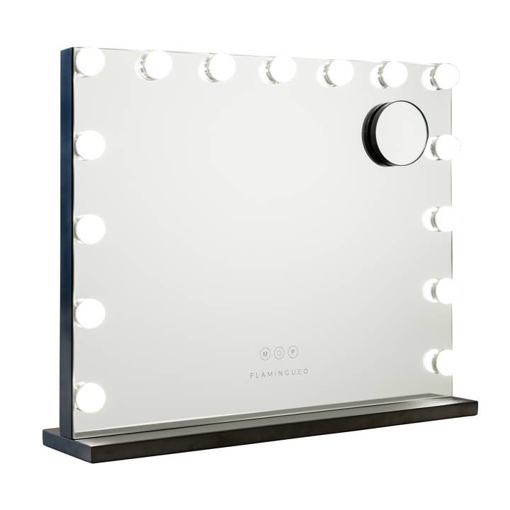 Flamingueo - Wholesale Vanity Mirror - Mirror with 15 Hollywood LED lights and three light modes
