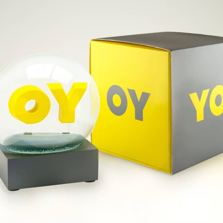 CoolSnowGlobes - Vente Boule à neige - OY YO Boule à Neige - Série d'Artistes - Deborah Kass3