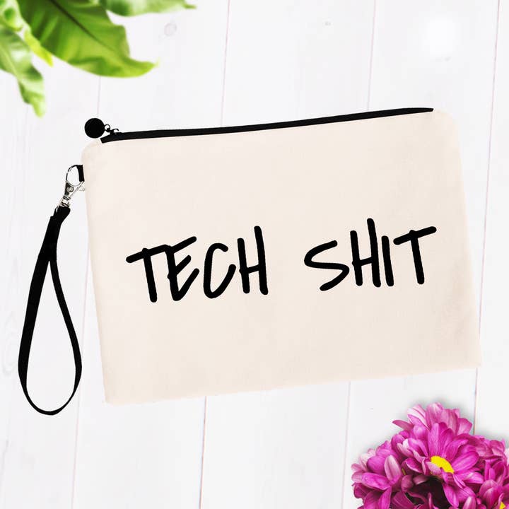 Tech Shit Makeup Bags for wholesale by SheMugs