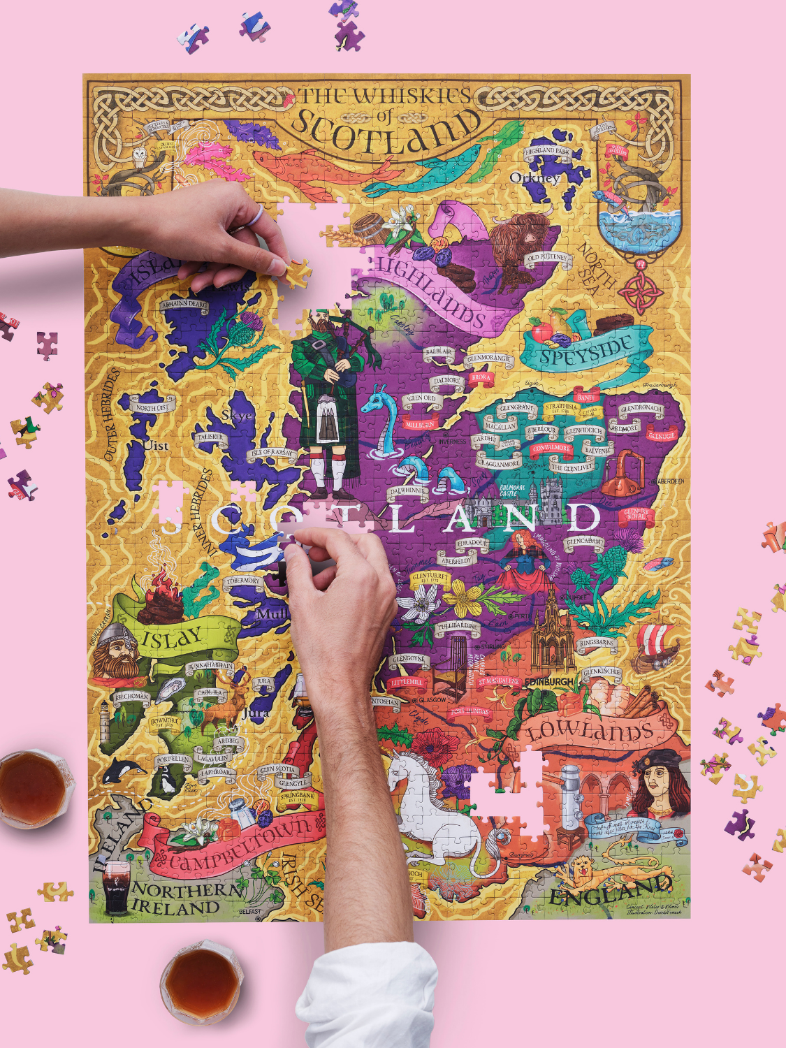 Water & Wines US - Wholesale Puzzle - Adult - Scotch Whisky Puzzle5