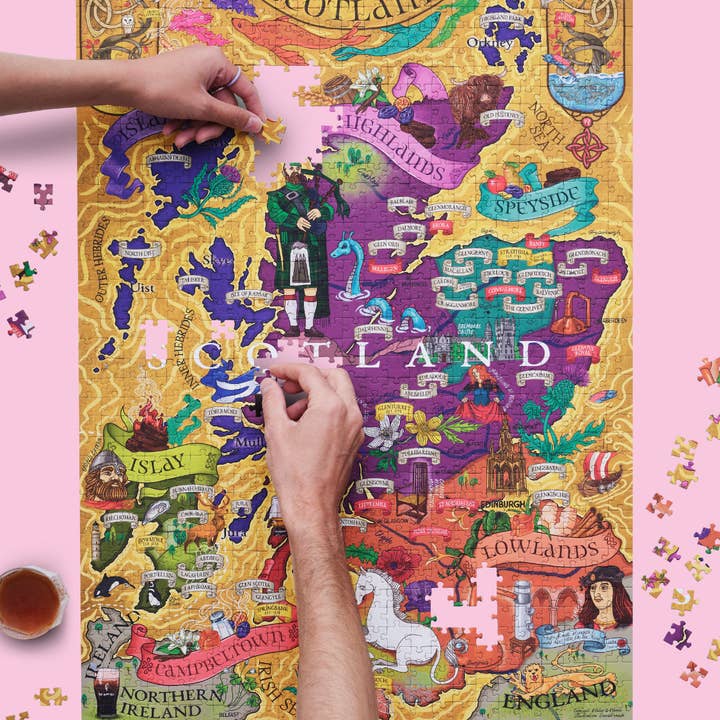 Water & Wines US - Wholesale Puzzle - Adult - Scotch Whisky Puzzle5