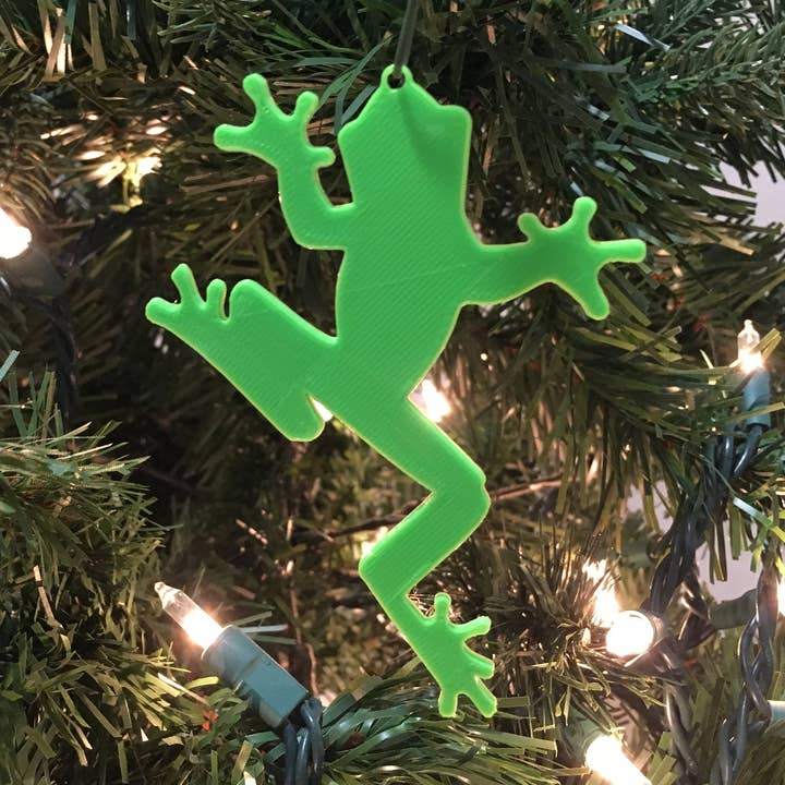 Baumfrosch, Baumschmuck, Acryl (grün) für den Großhandel von Economy Ornament