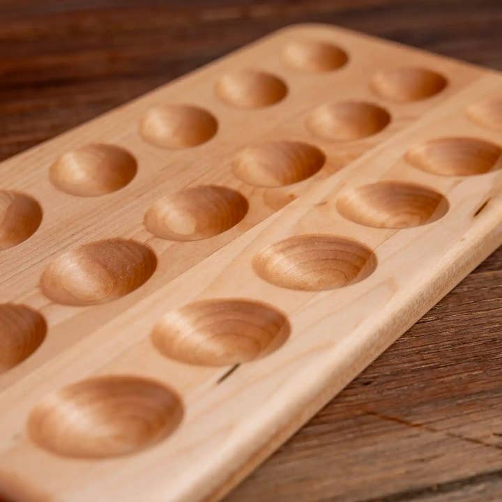 Laurel Mercantile - Wholesale Egg Cup/Holder - Maple Deviled Egg Tray | 18 egg4