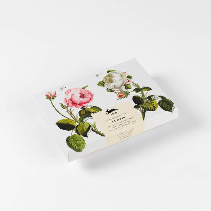 Pepin Press - Wholesale Stationery/Notecard Set - Flowers Correspondence Set