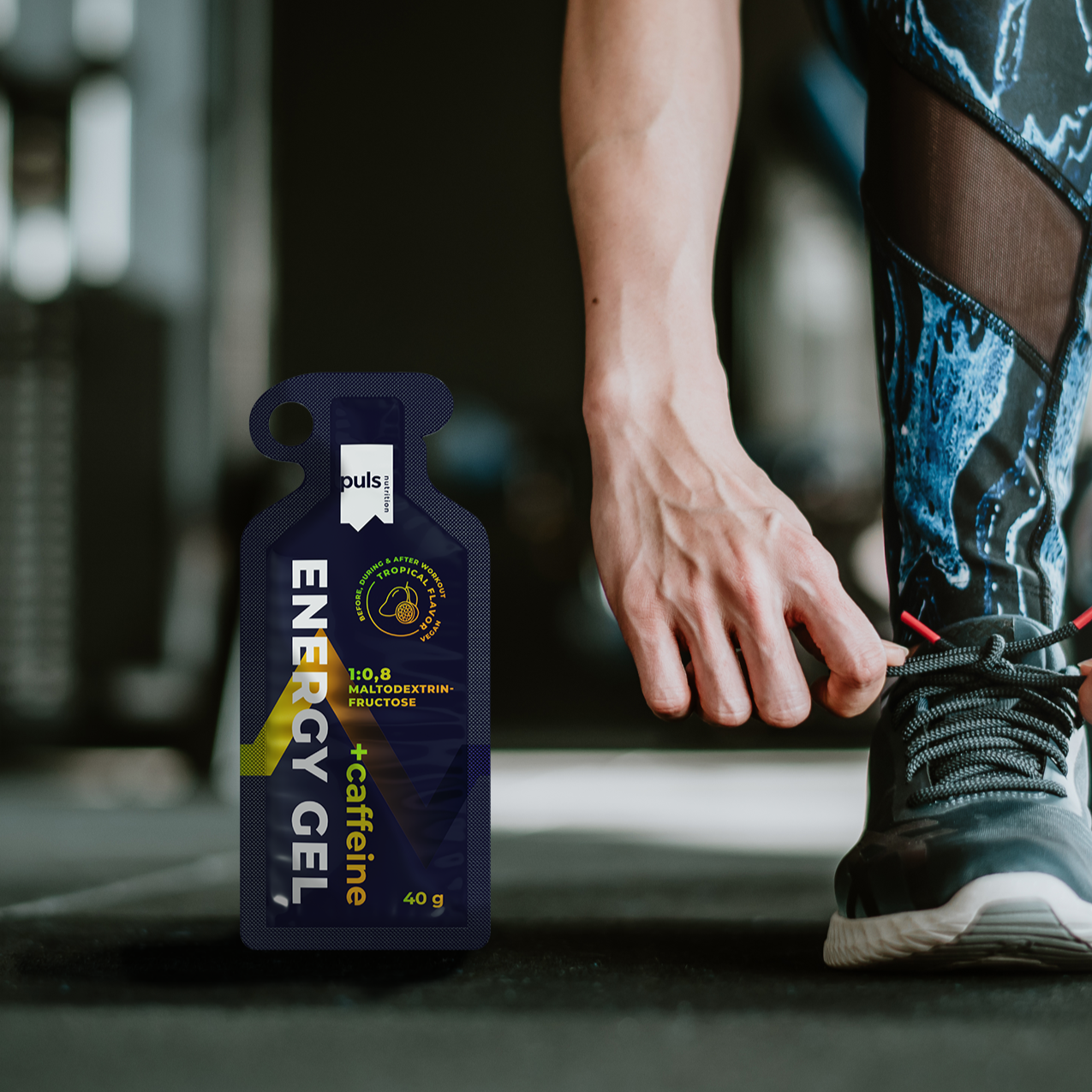 Puls Nutrition - Wholesale Sports/Energy Drink - ENERGY GEL +caffeine Tropical 40 g4