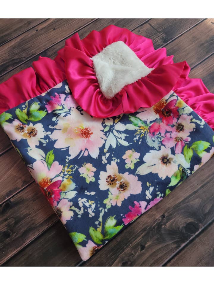 Cuddle Couture - Wholesale Bedding Blanket - Kids & Baby - Floral Escape1