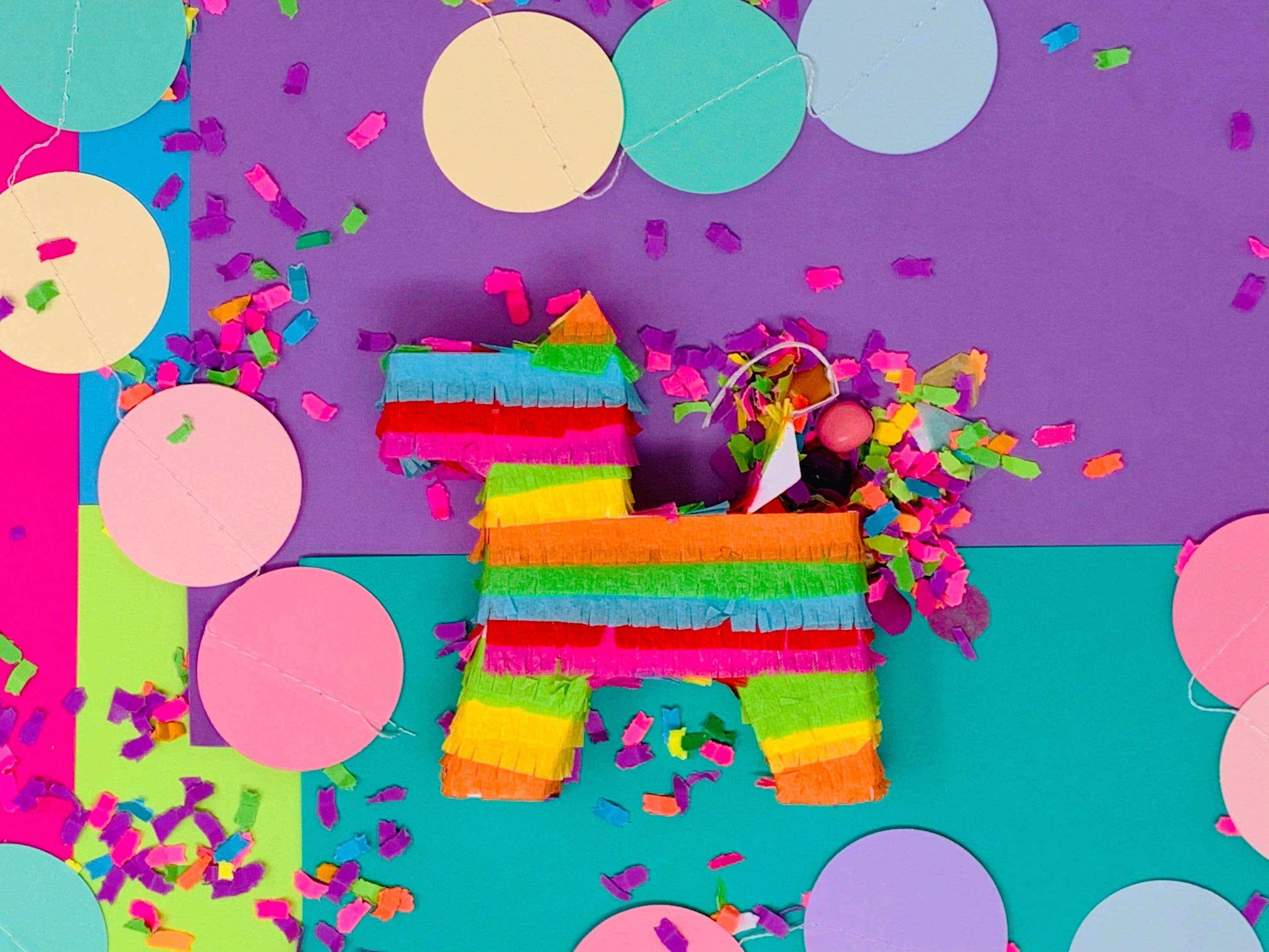 My Soiree Designs - Wholesale Party Favor - Mini Donkey Pinata for Mexican Fiesta & Cinco de Mayo3