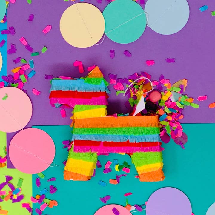 My Soiree Designs - Wholesale Party Favor - Mini Donkey Pinata for Mexican Fiesta & Cinco de Mayo3
