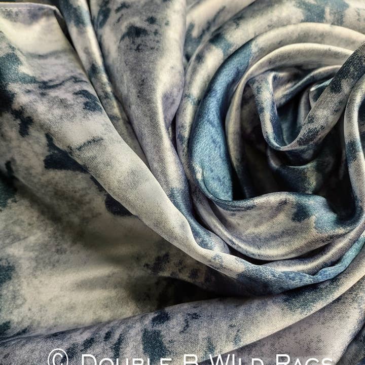 Pañuelo Salvaje Negro Gris Estampado Grunge Cowboy Occidental Bufanda de Cuello Bandana por Double B Wild Rags para venta al por mayor de Double B Wild Rags