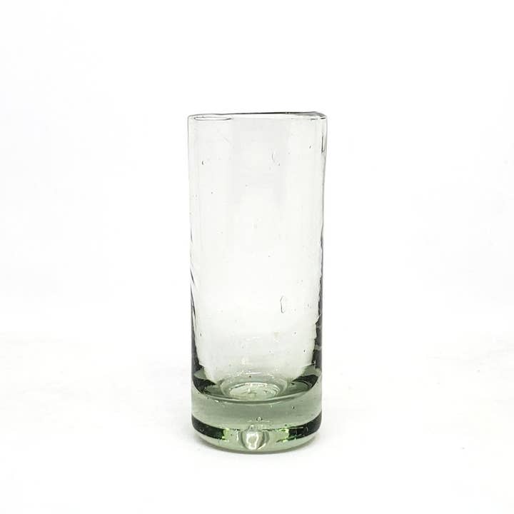 MexHandcraft - Wholesale Shot Glass - Mexican Recycled Clear 2 oz Tequila Shot Glasses