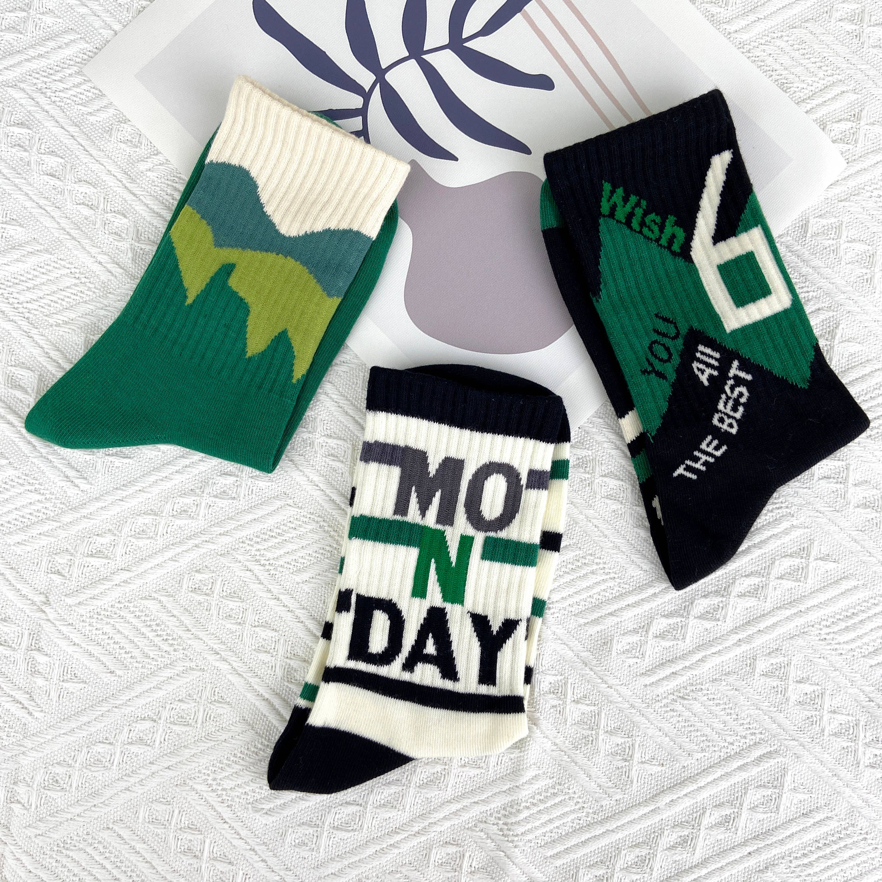 mildstyles – wholesale Socks – Unisex – Combed cotton boneless mid-calf AB socks4