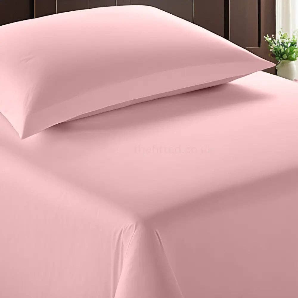 The Fitted Sheets – wholesale Bedding set – Pink Mfiber Plain Duvet Cover Set with Matching Pillowcase0