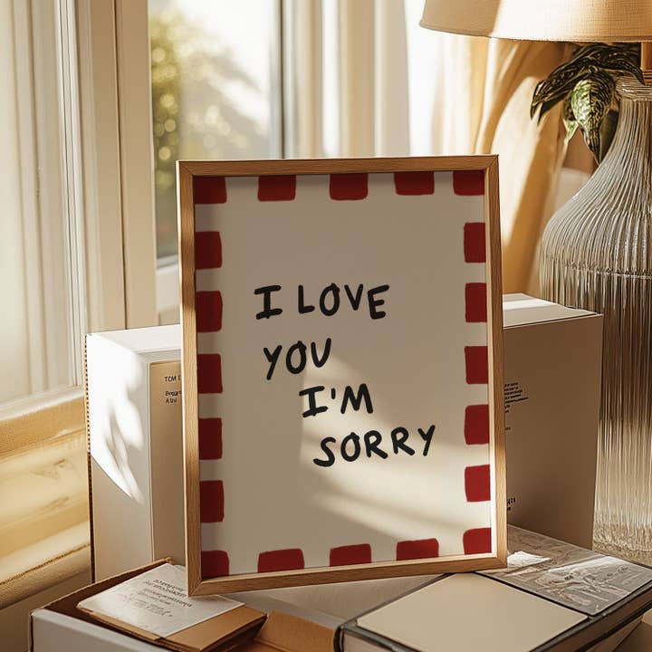 Ich liebe dich, es tut mir leid. für den Großhandel von Thursday's Child