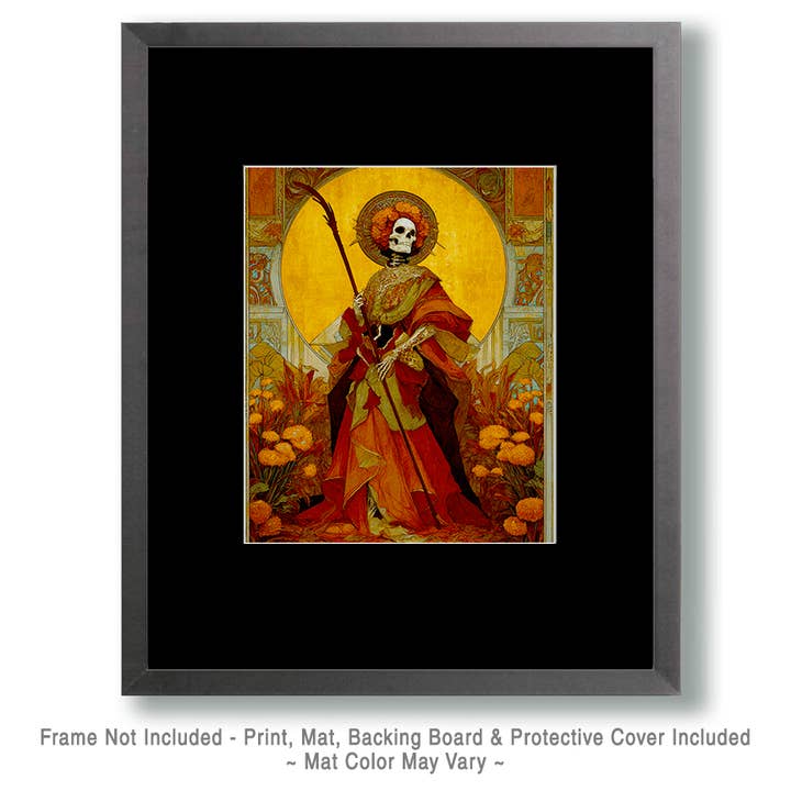 Mowbi - Wholesale Art Print - Noble Don Diego Día de Muertos Art Print - 8"x10" Artwork1