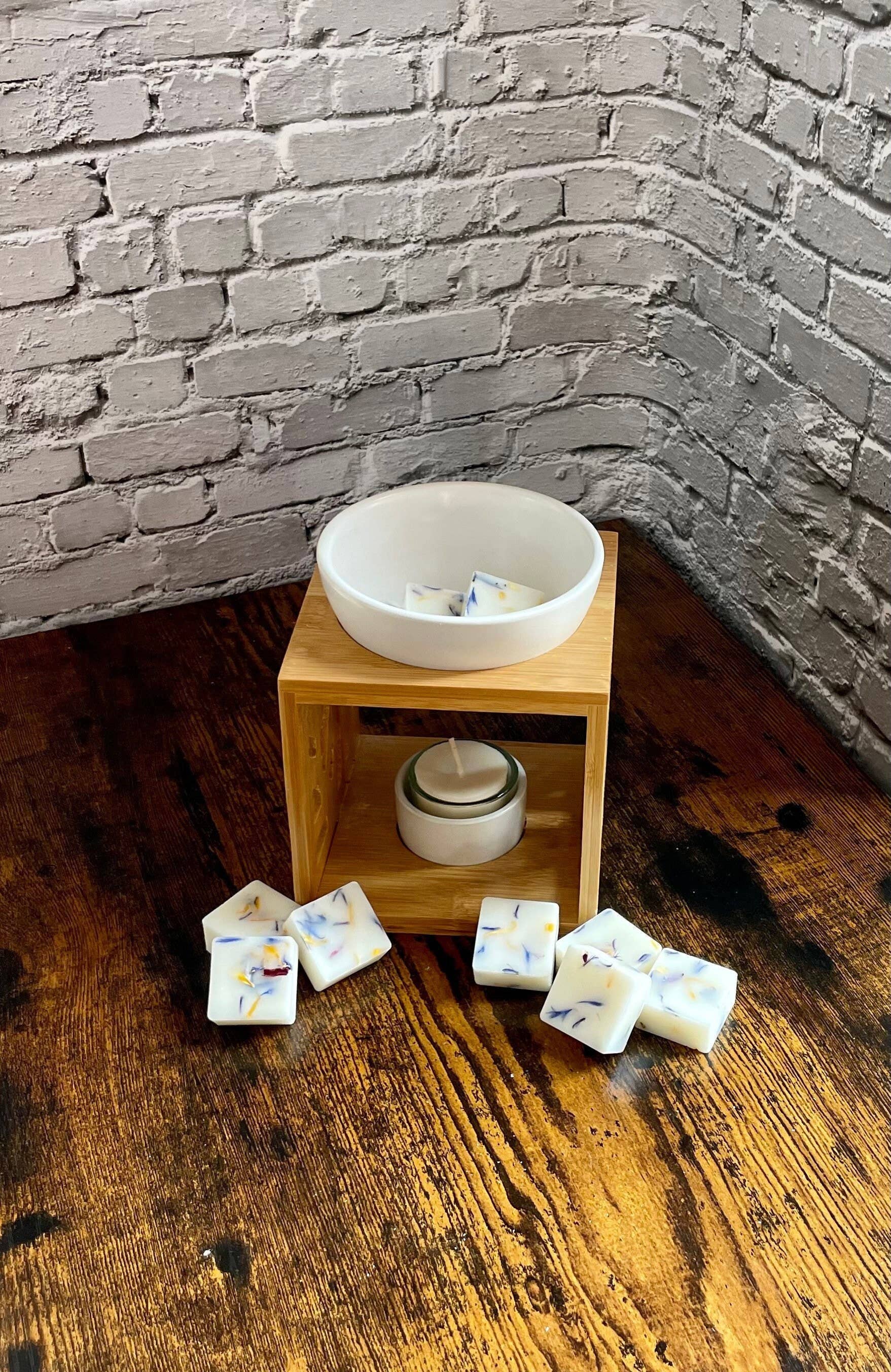 REMOVED BRAND – wholesale Doftvax – Vegansk doftvax av rapsvax med äkta blommor för aroma- och doftlampor0