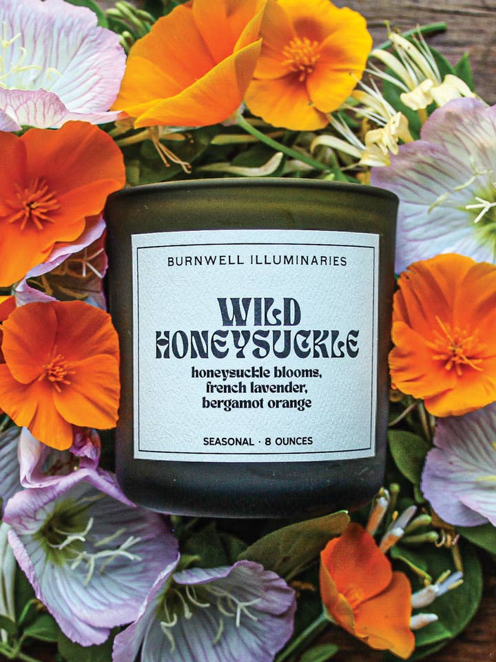 WILD HONEYSUCKLE - BURNWELL CANDLE for wholesale by Barnaby Black