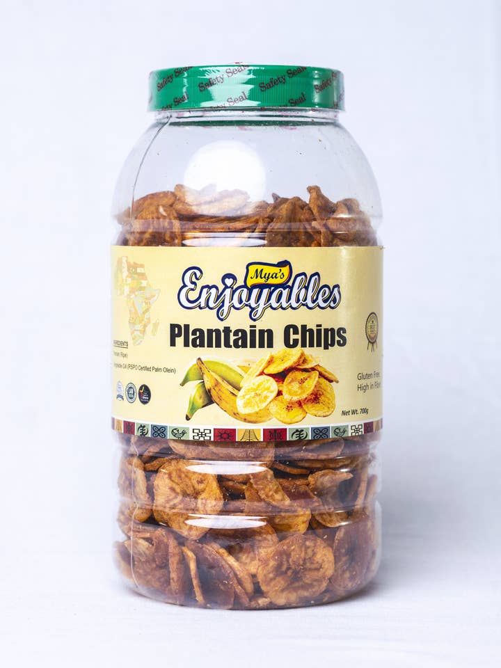 Plantain Chips for wholesale by Mya's Enjoyables