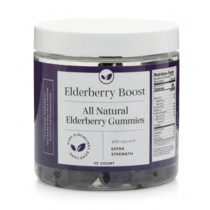 Elderberry Boost Gummies (60 count) for wholesale by Elderberry Boost