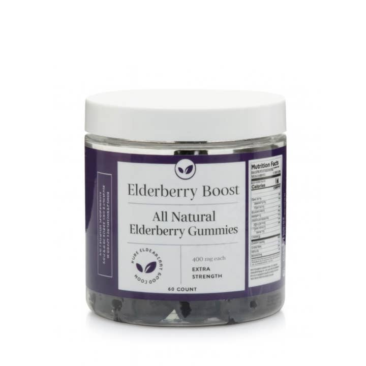 Elderberry Boost Gummies (60 count) for wholesale by Elderberry Boost
