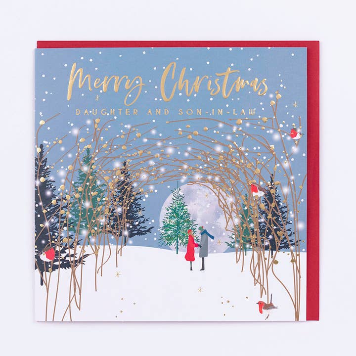 Belly Button Designs - Wholesale Christmas Card - Daughter & Son in Law0