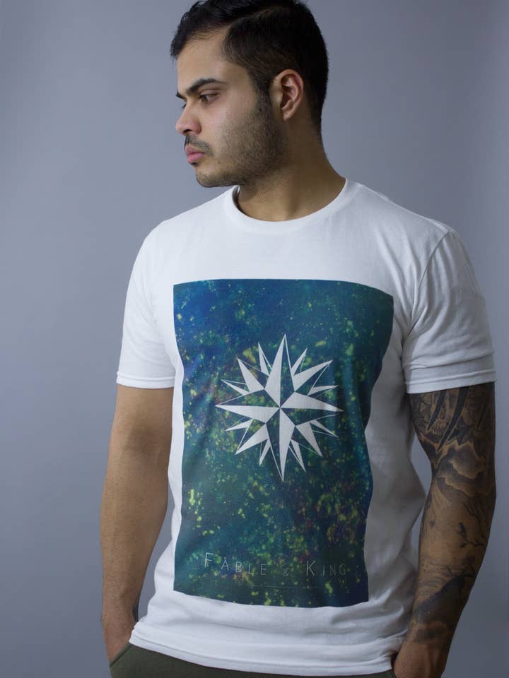 Navigation T-shirt for wholesale by Fable and King