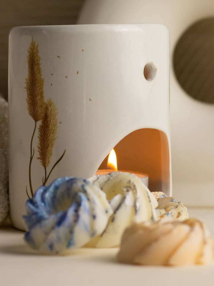 Fondant vegetal aromático “Rice Powder” para venta al por mayor de Les Bougies de Léa