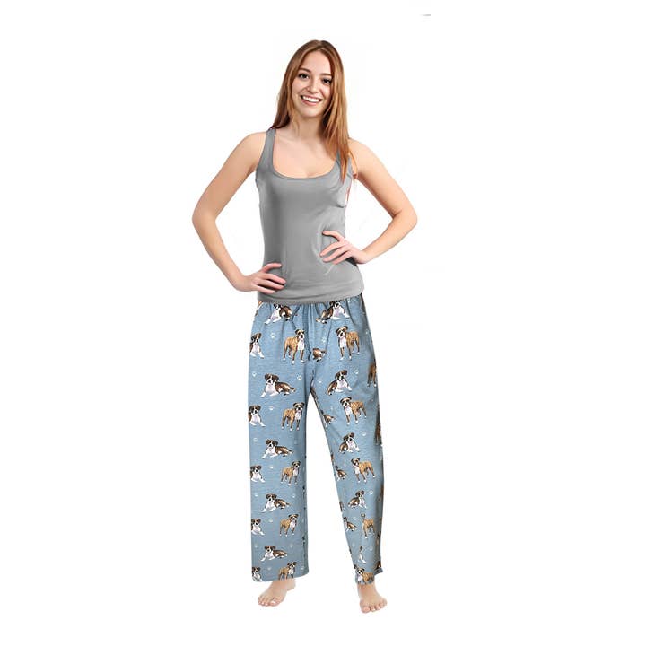 E&S Pets - Wholesale Sleepwear Bottom - Women's - Boxer Pajama Bottoms - Pet Lover Pajama Pants2