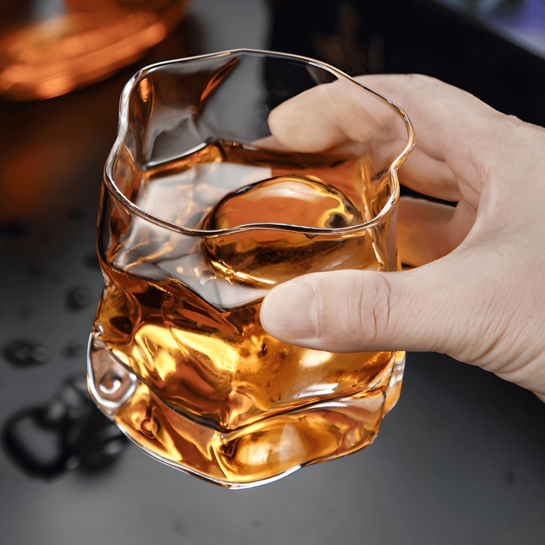 TsukiGlass - Vendita all'ingrosso Bicchieri da cocktail/superalcolici - Set da 4 bicchieri Hoshi in cristallo giapponese per whisky14