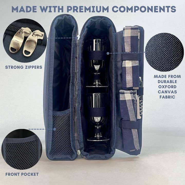 Lexi Home - Wholesale Wine Tote - 6 Piece Wine Carrier Tote Bag1