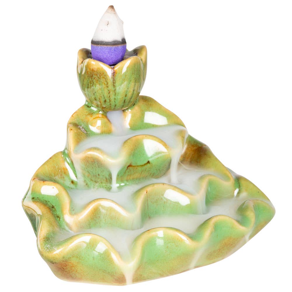 Benjamin International - Wholesale Incense Holder - LOTUS BACKFLOW INCENSE BURNER1