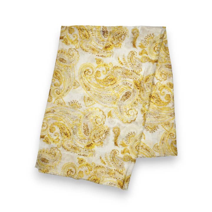 Lili Scarves (US Duty Free) – wholesale Scarf – Women's – Paisley Print Scarf10