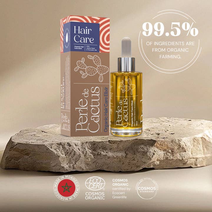 Perle de Cactus Élixir de Soin Capillaire Bio - Jojoba & Avocat pour la vente par MENA Distribution