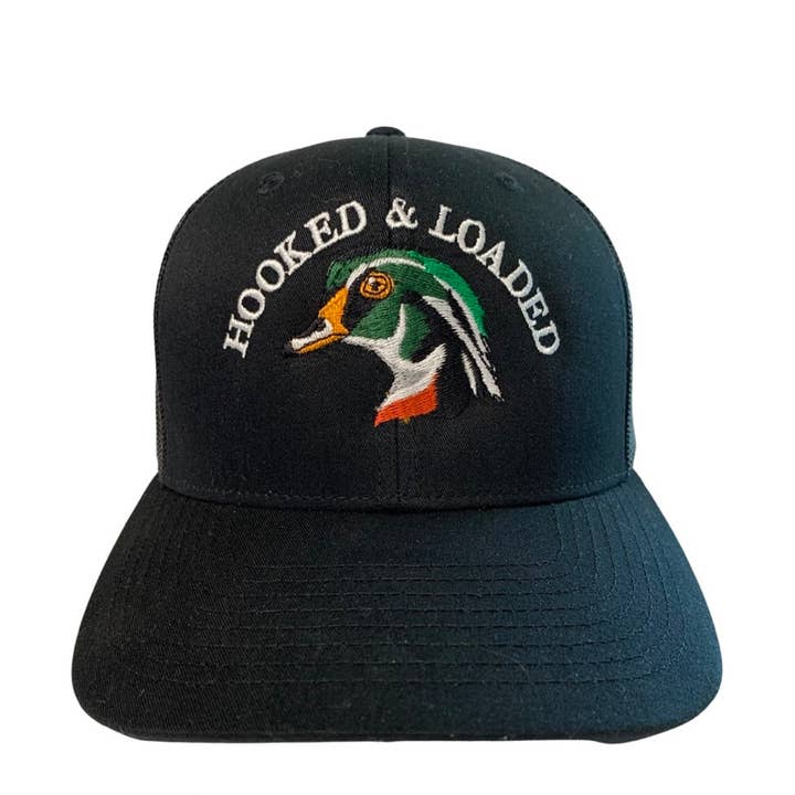 Woodie Snapback Helemaal Zwart voor wholesale door Hooked and Loaded Outdoors