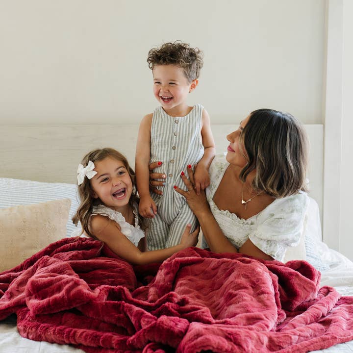 Saranoni - Wholesale Throw Blanket - PATTERNED FAUX FUR XL THROW BLANKETS76