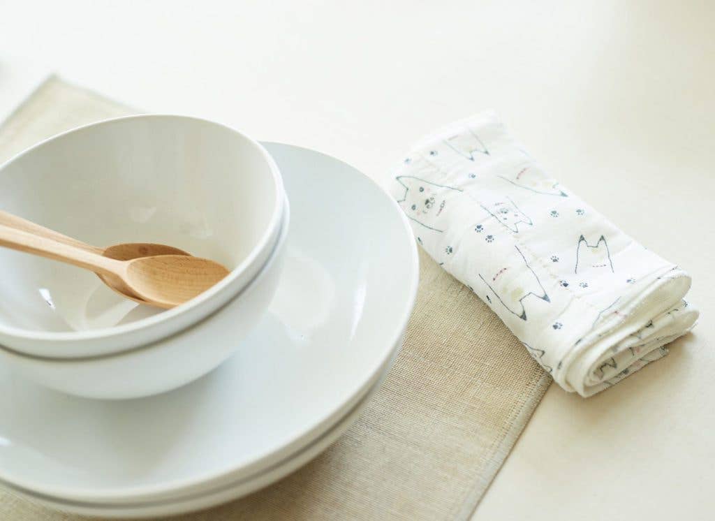 Made In Japan Tableware - Vente Torchon - Torchon japonais imprimé - La Grande Vague par Hokusai2