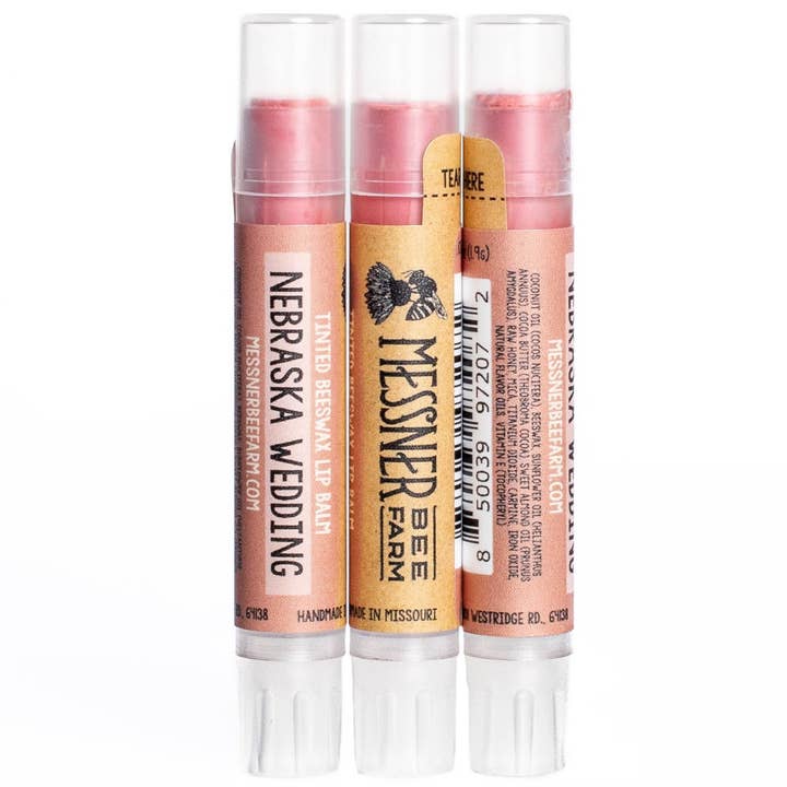 Messner Bee Farm - Wholesale Lip Balm - Nebraska Wedding Tinted Lip Balm4