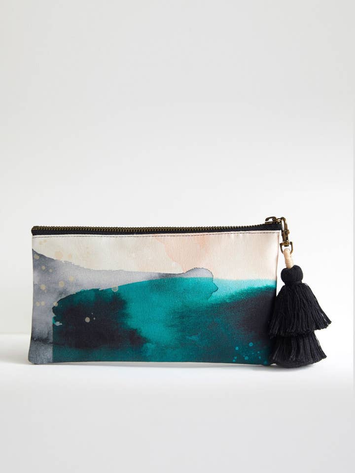 Emeraude Clutch for engroshandel hos AUDREY GACHET