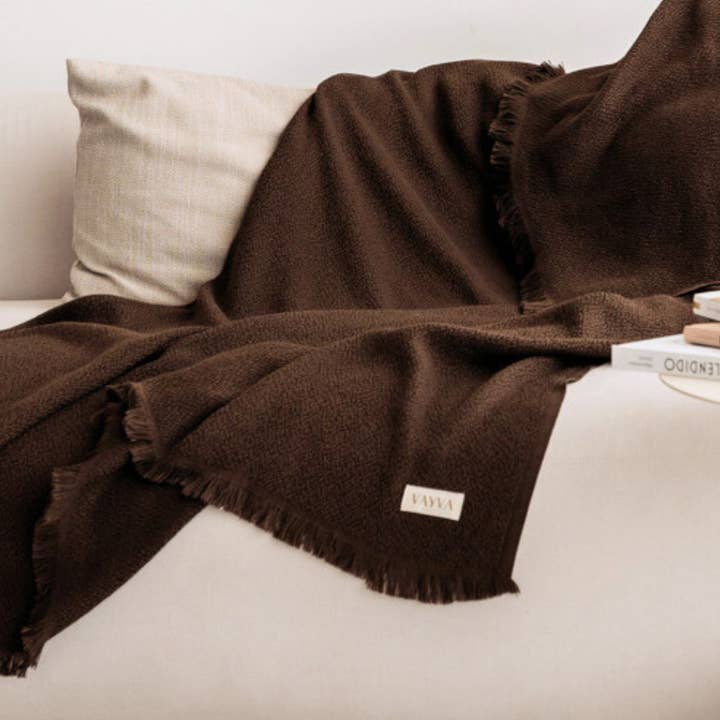 Coperta coccolosa | Plaid con bambù e cotone | Bamboo per la vendita all'ingrosso da parte di VAYVA