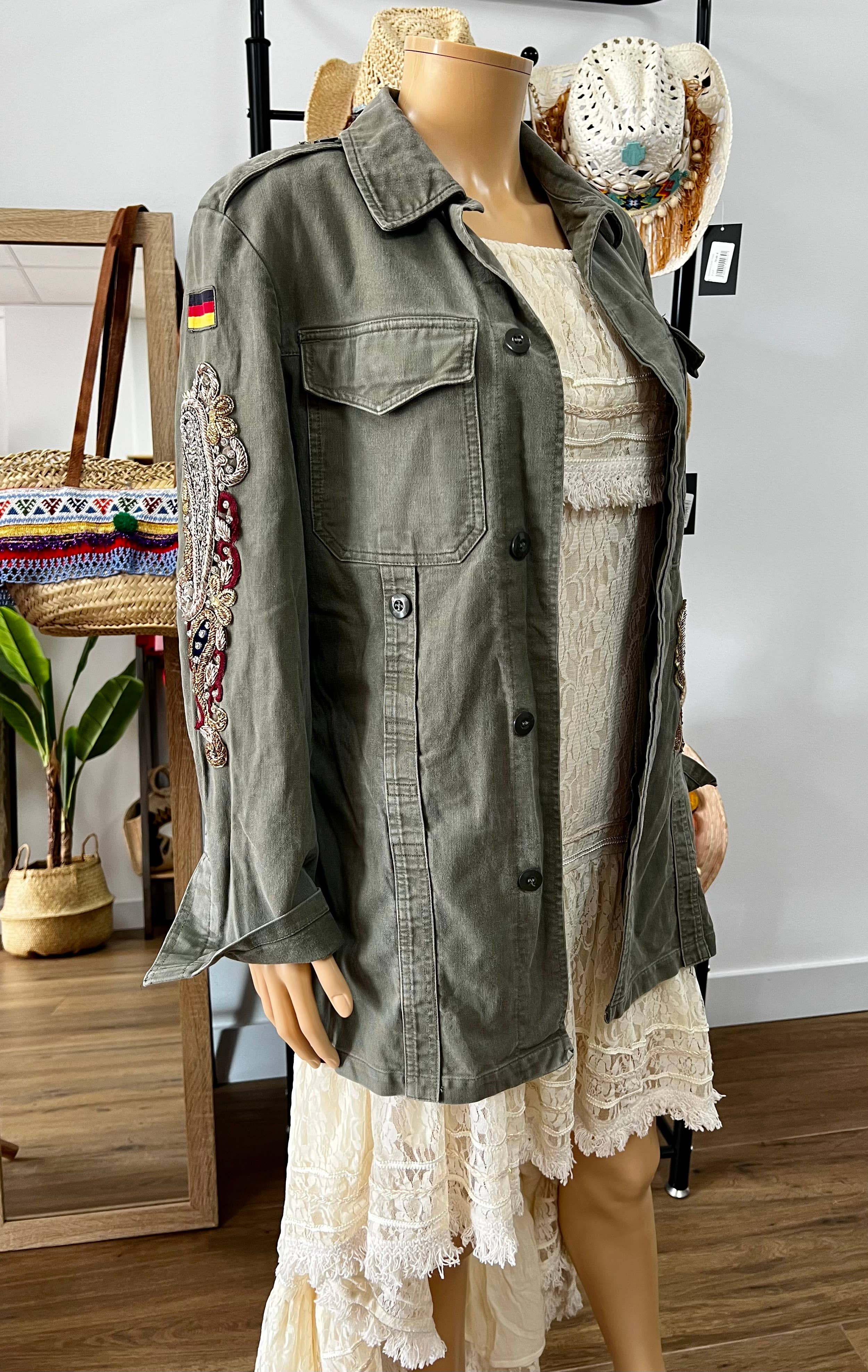 TABITHA - Wholesale Jacket - Women's - Army Vintage Jacket7