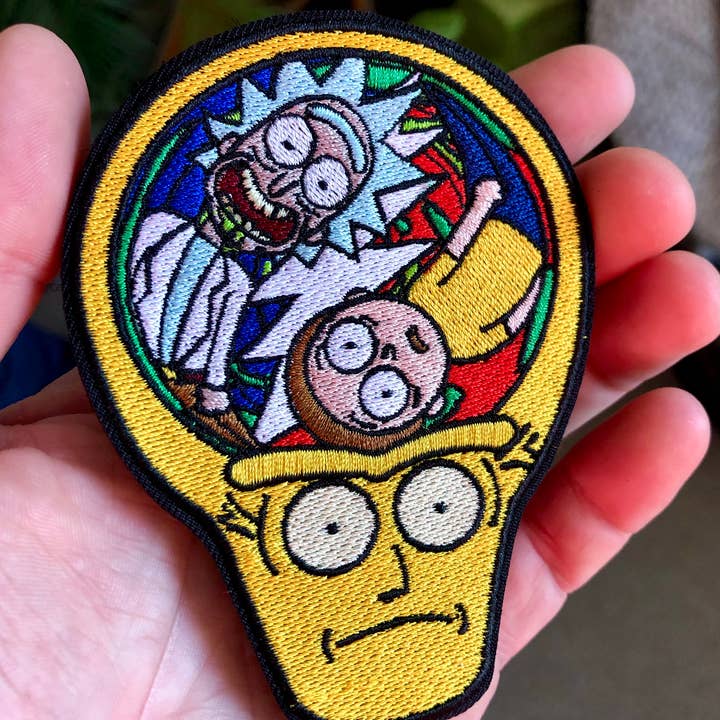 Dankbare Rick Stash Patch – 4" voor wholesale door Mushroom Kingdom Pins