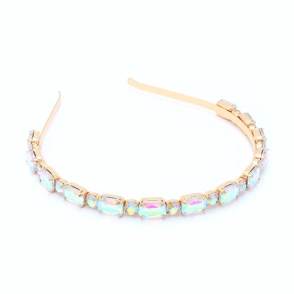 Diamante stone 5mm wide Aliceband for wholesale by Inca UK