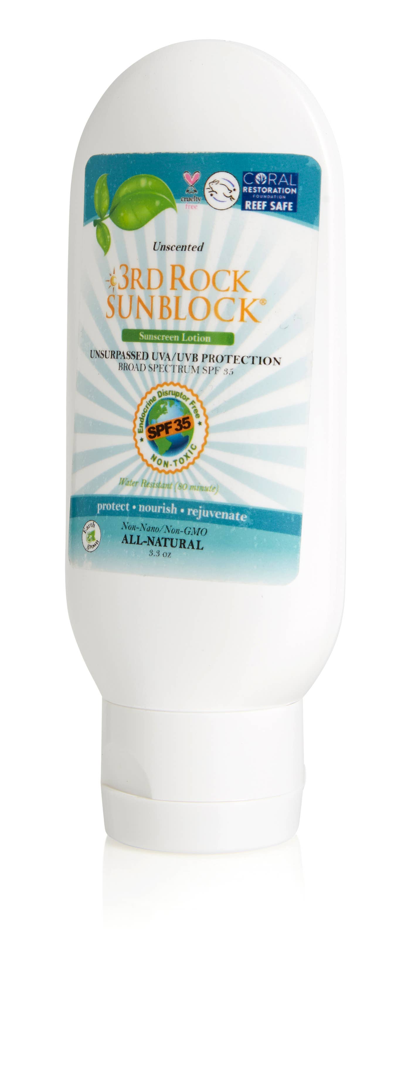 3rd Rock Essentials - Wholesale Sunscreen - 3rd Rock Sunblock SPF 35+ Sunscreen Lotion - Unscented1